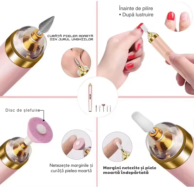 Set Manichiură Profesional Portabil