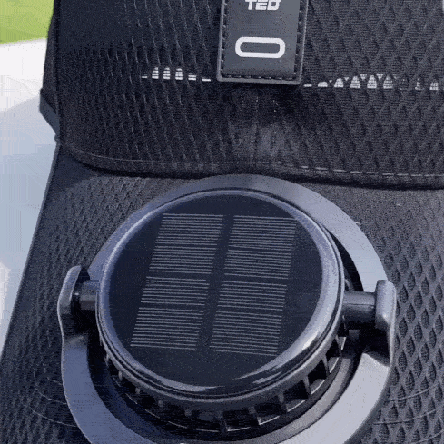 Șapcă Solară cu Ventilator